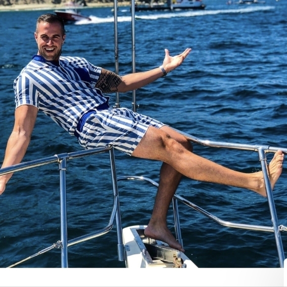 Romperjack The Hampton Striped Romper - Picture 2 of 5